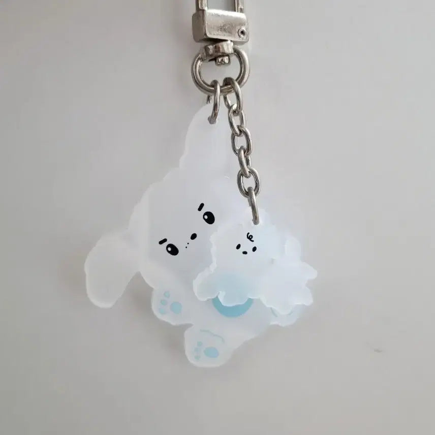 [BUNJANG] LUCY Nyemungi Acrylic Keyring / 루시 녜뭉이 반투명 아크릴 키링