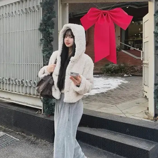 [BUNJANG] Goya Market Tteokbokki Puffer Jacket / 고야마켓 떡볶이퍼자켓