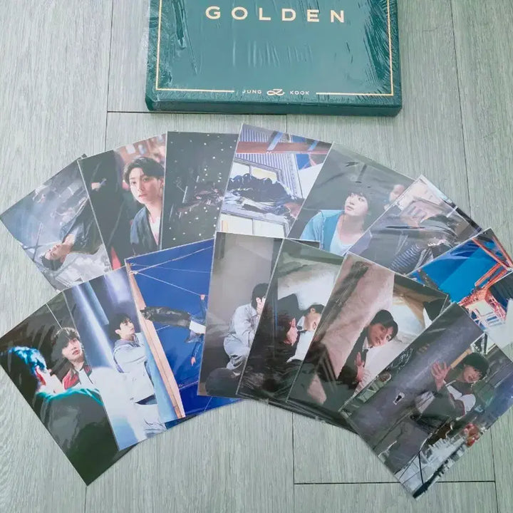 방탄소년단 BTS 정국 골든 전시회 인화사진 포카 특전