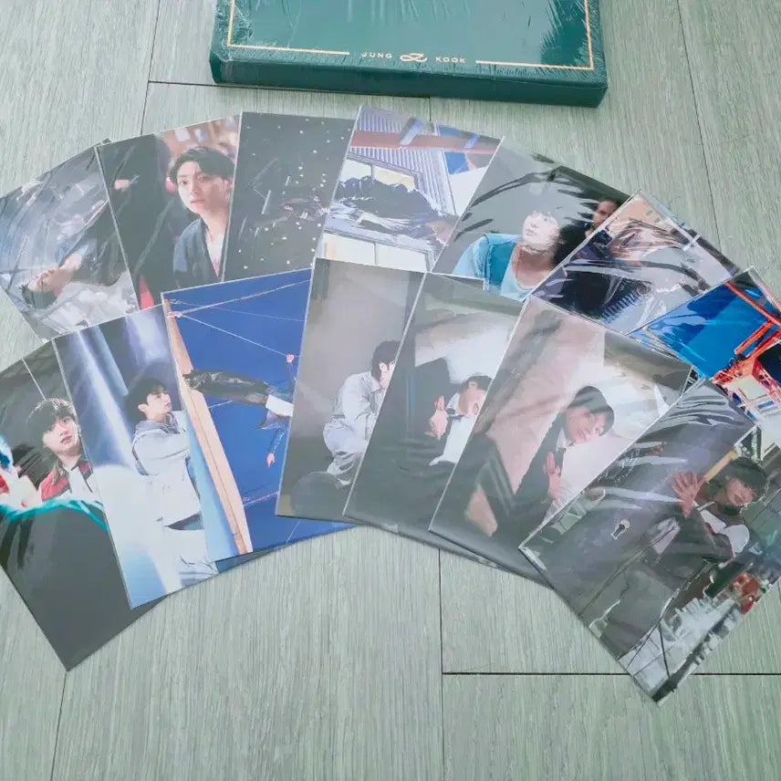 방탄소년단 BTS 정국 골든 전시회 인화사진 포카 특전