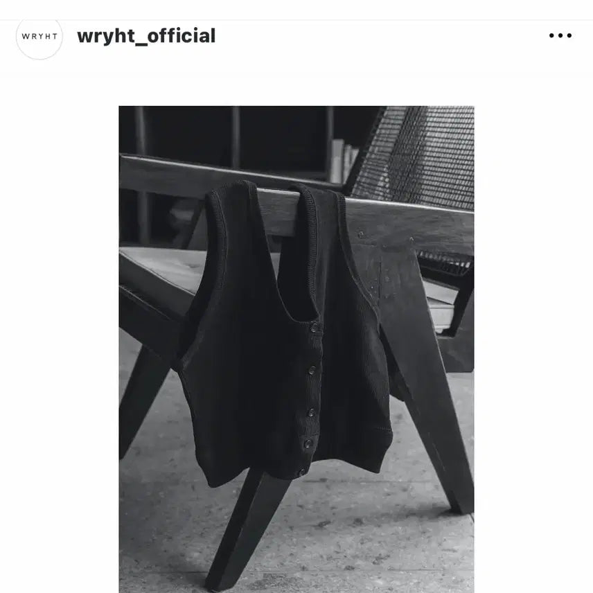[BUNJANG] wryht Knit Vest / (새상품) wryht 니트 베스트