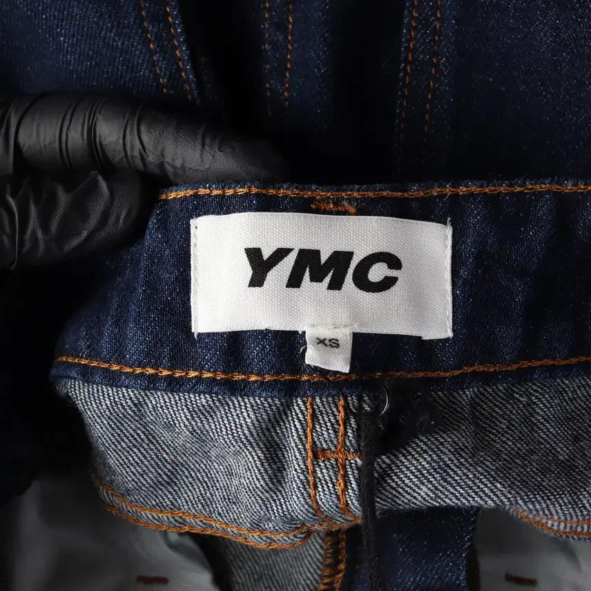 [BUNJANG] YMC Wide Fit Check Roll-Up Denim Pants / (새상품) 와이엠씨 YMC 24FW 와이드핏 체크 롤업 데님 팬츠
