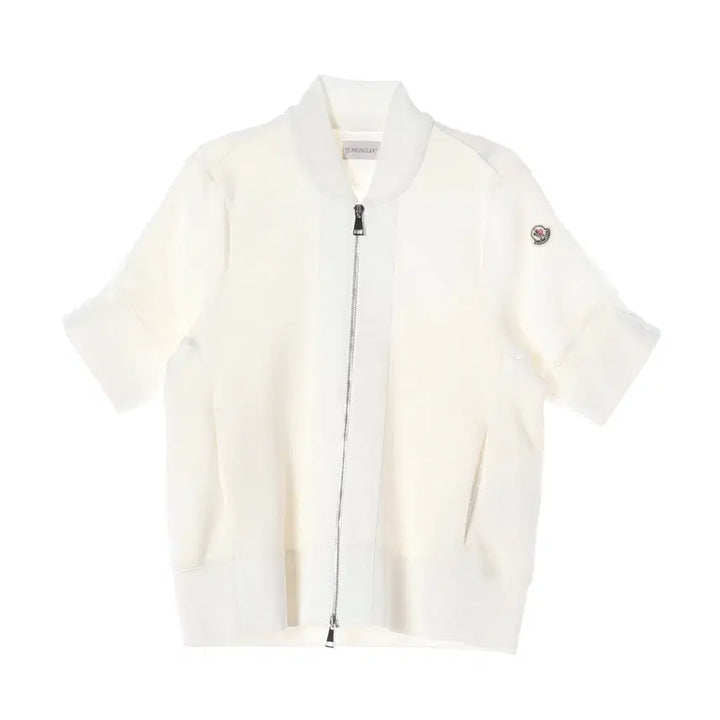 [BUNJANG] Moncler Short Sleeve Zip-Up Cardigan Jacket / 몽클레어 반팔 집업 가디건 재킷