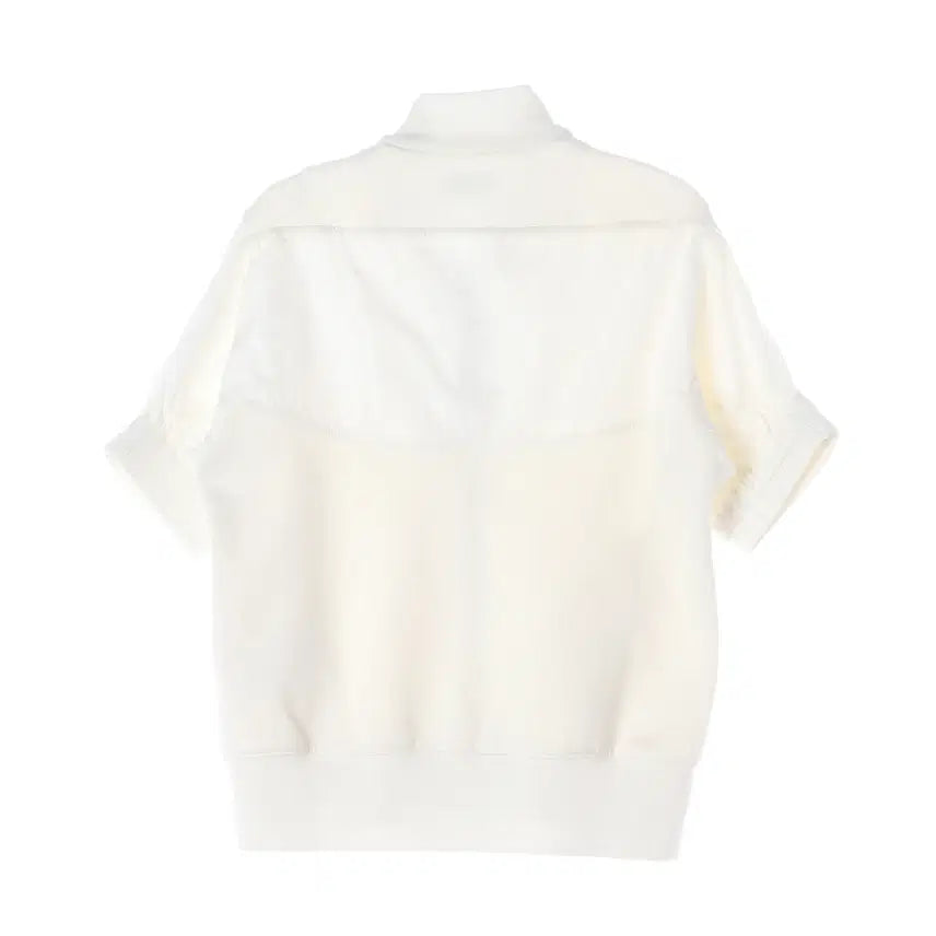 [BUNJANG] Moncler Short Sleeve Zip-Up Cardigan Jacket / 몽클레어 반팔 집업 가디건 재킷