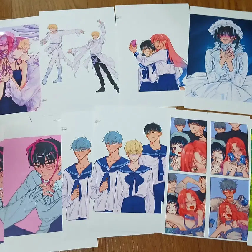 [BUNJANG] Ateez Print Box 10-Piece Bundle Set / (일괄판매) 에이스테 프린트박스 (프박) 10장