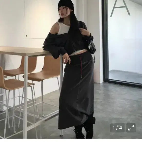 [BUNJANG] Portena Long Skirt / 포르테나 롱스커트