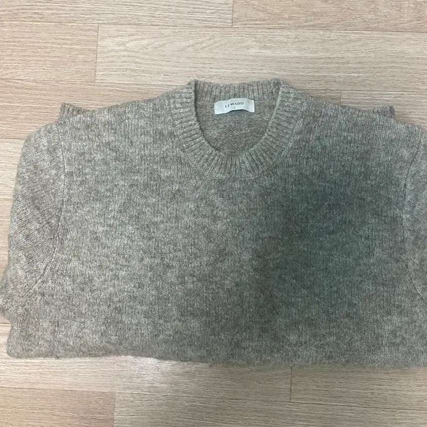 [BUNJANG] Le Mâle Beige Wool Knit / 르마드/베이지 울 니트