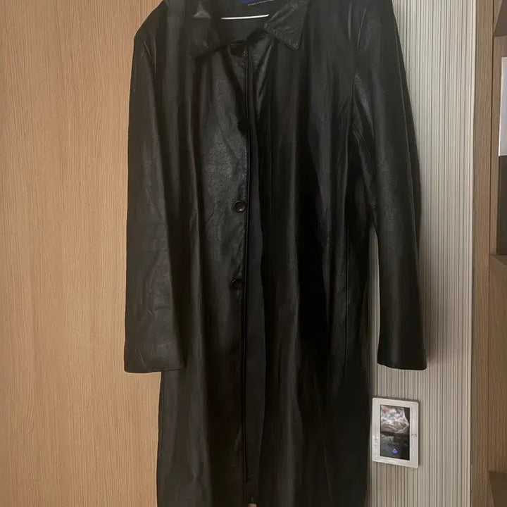 [BUNJANG] R.newbold Long Leather Jacket / R.newbold 알뉴볼드 롱 가죽자켓