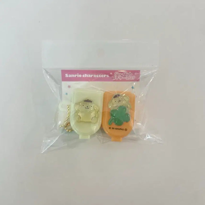 [BUNJANG] Sanrio Pompompurin Petit Case Pill Case Keyring / 새상품) 산리오 일본정품 폼폼푸린 쁘띠케이스 알약케이스 약통 키링