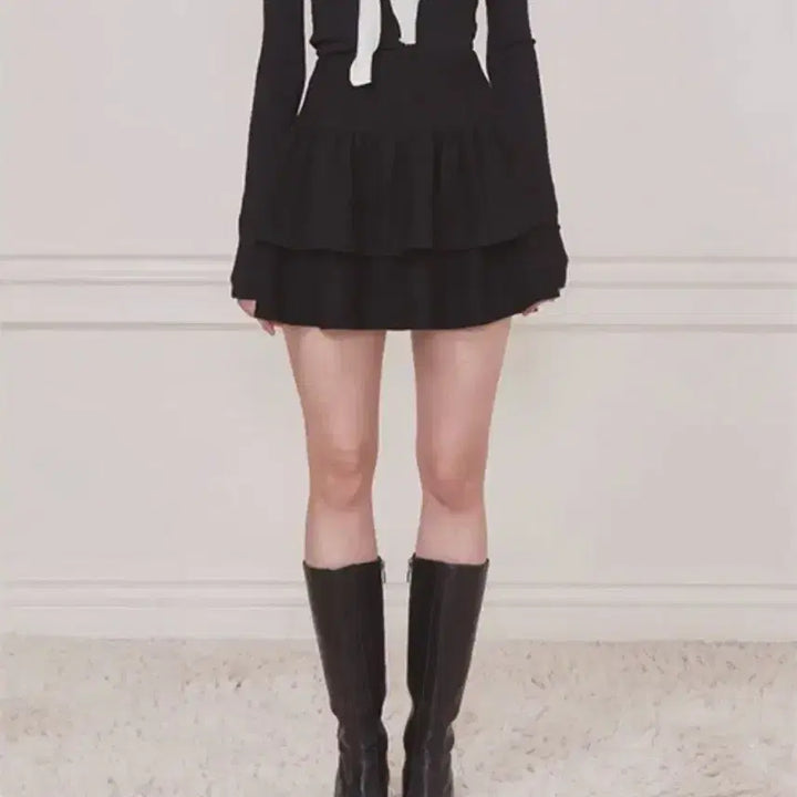 [BUNJANG] Not Your Rose Lili Skirt Black / 낫유어로즈 lili skirt black 리리 스커트