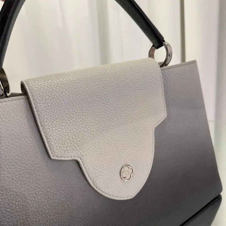 [BUNJANG] Louis Vuitton Taurillon Capucines MM Tote Bag / 루이비통 토뤼옹 카퓌신 MM 토트백 m42919