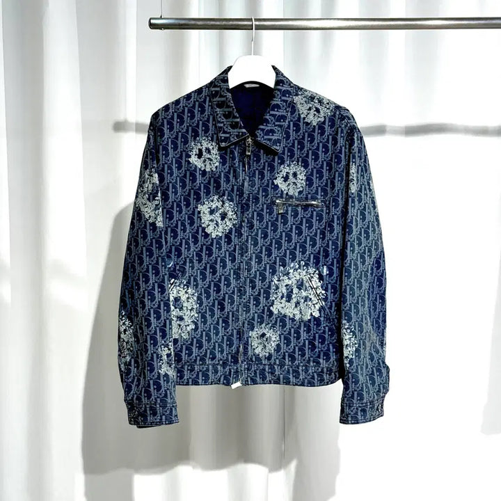 [BUNJANG] Dior Denim Tears Oblique Denim Jacket 50 / 디올 데님티어스 오블리크 청자켓 블루종 50