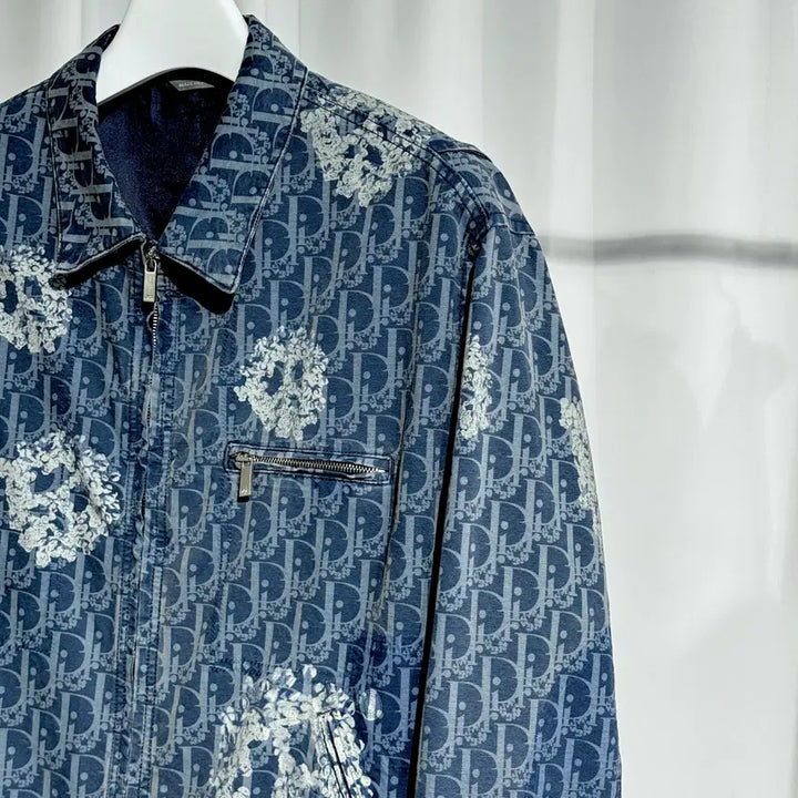 [BUNJANG] Dior Denim Tears Oblique Denim Jacket 50 / 디올 데님티어스 오블리크 청자켓 블루종 50