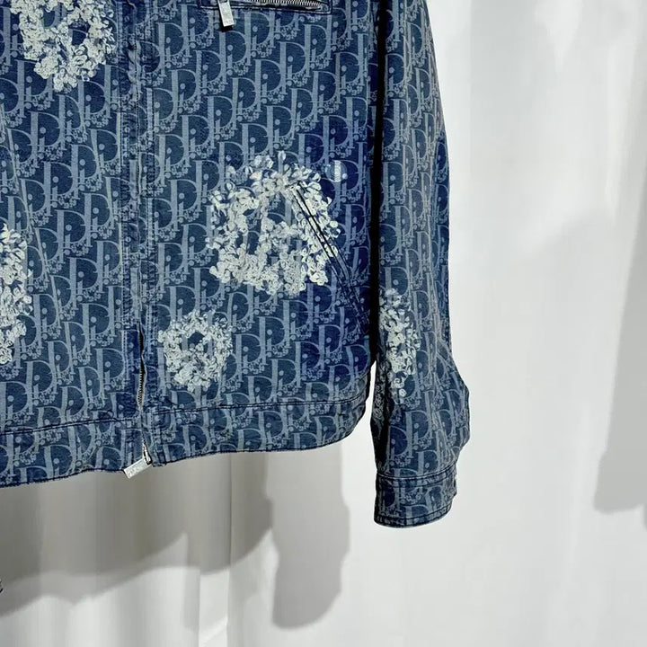 [BUNJANG] Dior Denim Tears Oblique Denim Jacket 50 / 디올 데님티어스 오블리크 청자켓 블루종 50