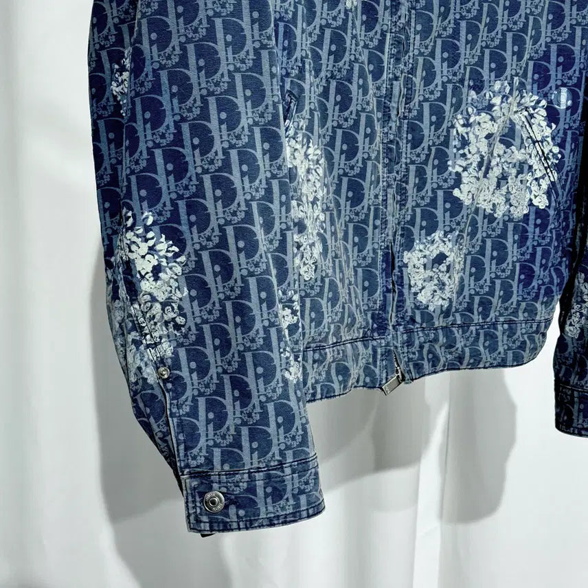 [BUNJANG] Dior Denim Tears Oblique Denim Jacket 50 / 디올 데님티어스 오블리크 청자켓 블루종 50