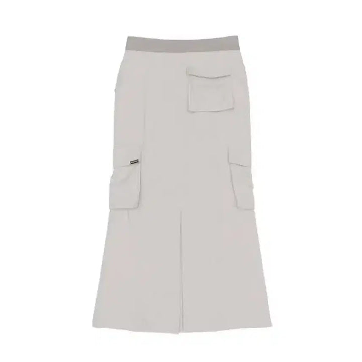 [BUNJANG] Sculptor Banding Maxi Pencil Skirt Warm Gray / 스컬프터 치마 Banding Maxi Pencil Skirt