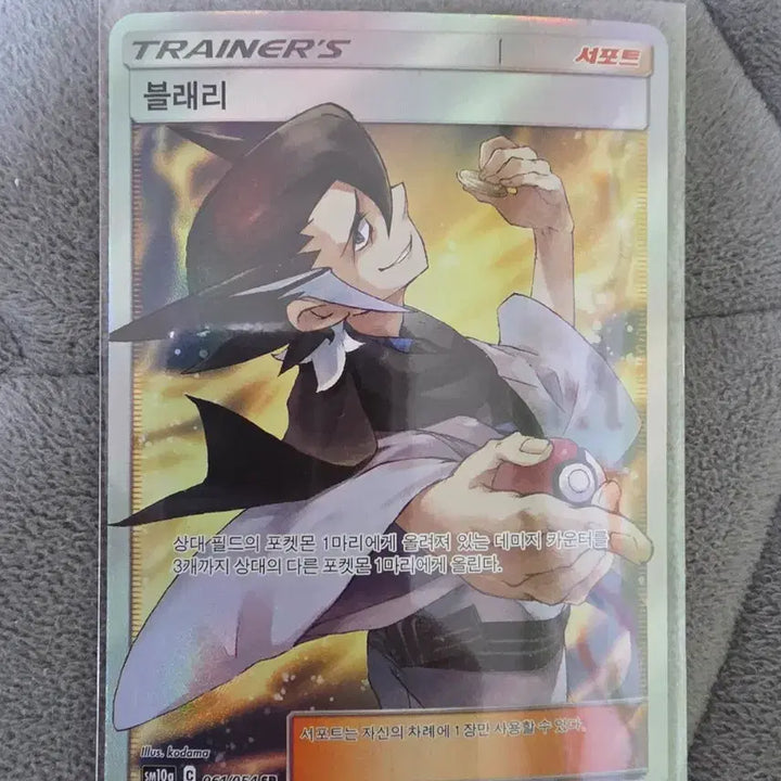 [BUNJANG] Pokemon Blairy SR Card / 포켓몬 카드 블래리 sr