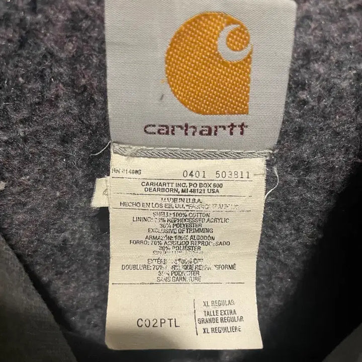 [BUNJANG] Carhartt Michigan Chore Jacket PTL XL / 칼하트 미시간 초어 자켓 C02 PTL XL