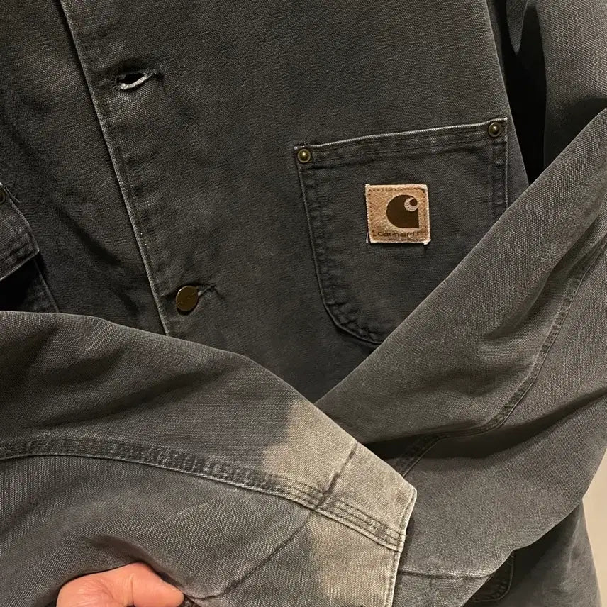 [BUNJANG] Carhartt Michigan Chore Jacket PTL XL / 칼하트 미시간 초어 자켓 C02 PTL XL