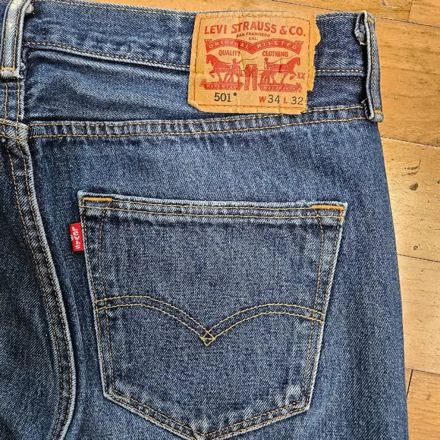 [BUNJANG] Levi's 501 Vintage Jeans / 리바이스/501/34x32/실측33/빈티지