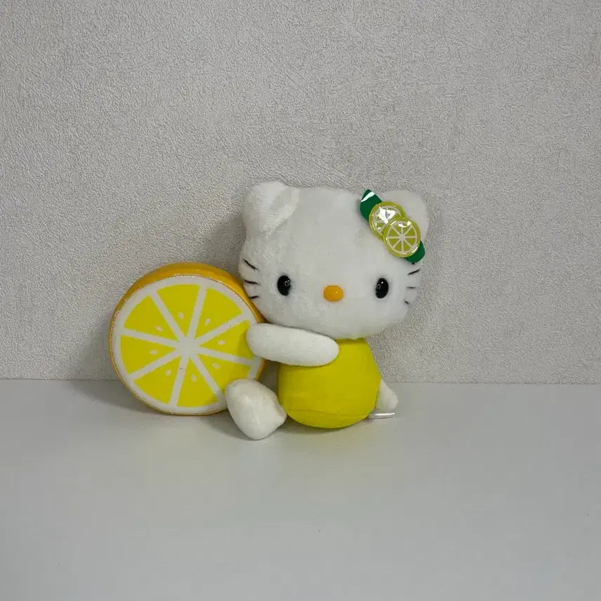 [BUNJANG] Sanrio Lemon Kitty Vintage Doll / 빈티지 고전 레몬 키티 인형 산리오