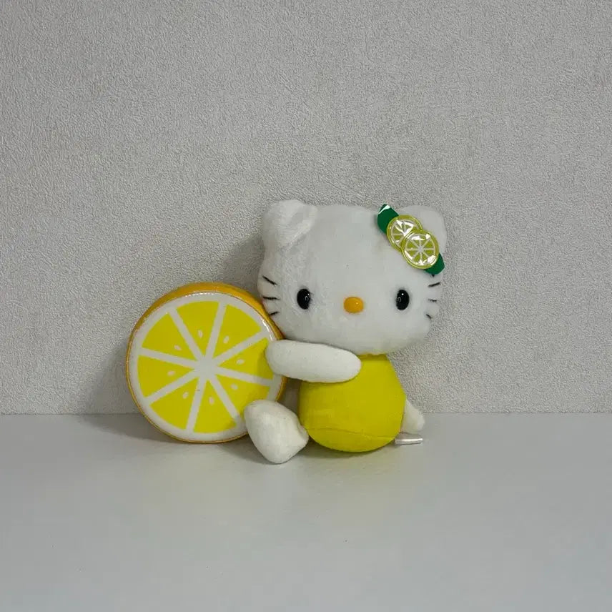 [BUNJANG] Sanrio Lemon Kitty Vintage Doll / 빈티지 고전 레몬 키티 인형 산리오