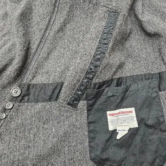 [BUNJANG] Engineered Garments Herringbone Wool Cape (M) / 엔지니어드가먼츠 헤링본 울 케이프(M)