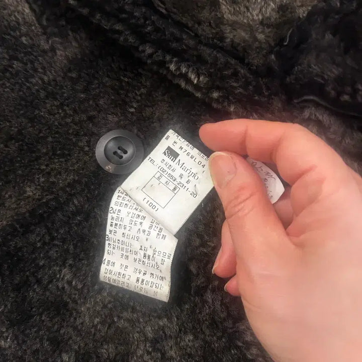 [SOLD OUT] San Marino 무스탕 자켓 블랙