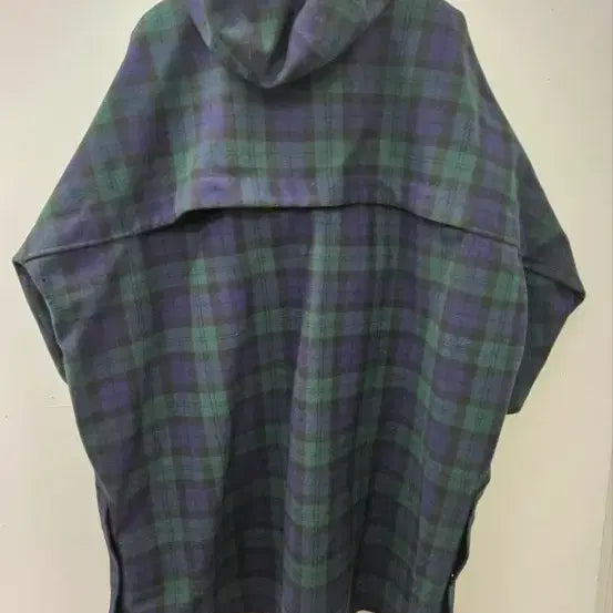 [BUNJANG] K-WAY 3L Waterproof Check Wool Coat / K-WAY(까웨) 3L방수 체크 울코트(IT8)