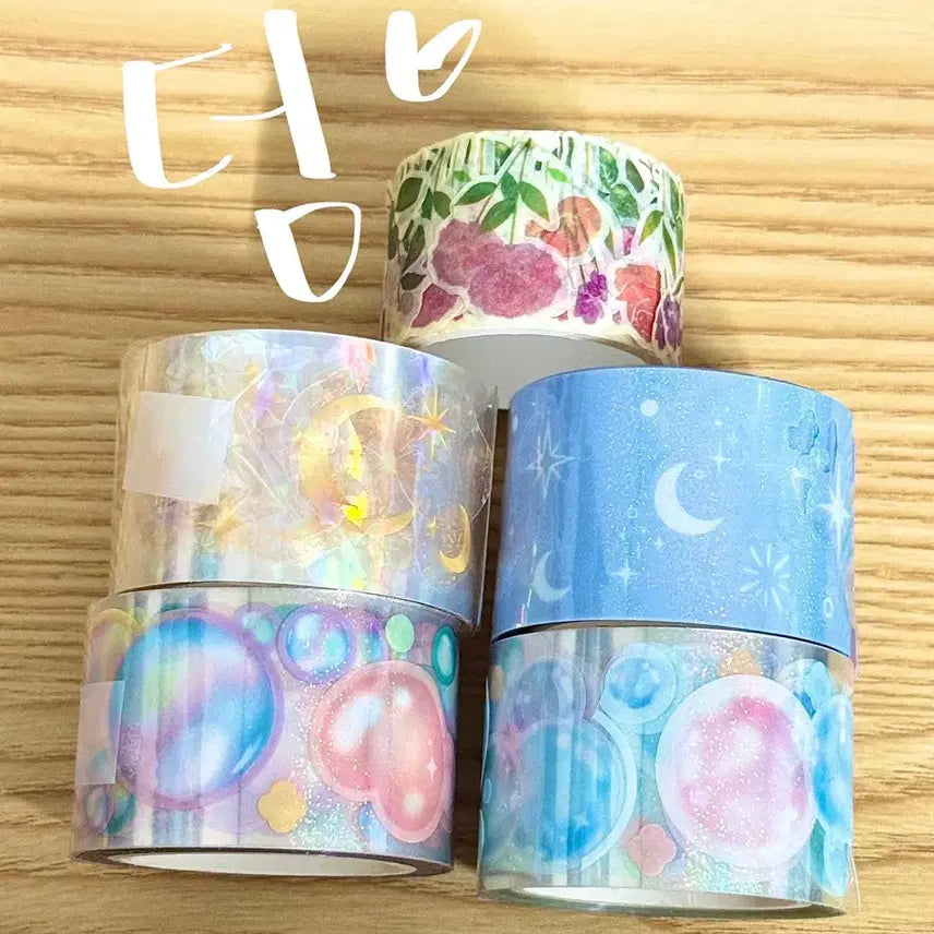 [BUNJANG] Daiso Sticker Bundle Set / [새제품] 다이소 씰스티커 다꾸스티커 폴꾸스티커