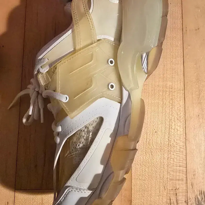 [BUNJANG] Balenciaga Track Sneakers White 37 / [쿨거래시네고콜]발렌시아가 트랙 스니커즈 화이트 37