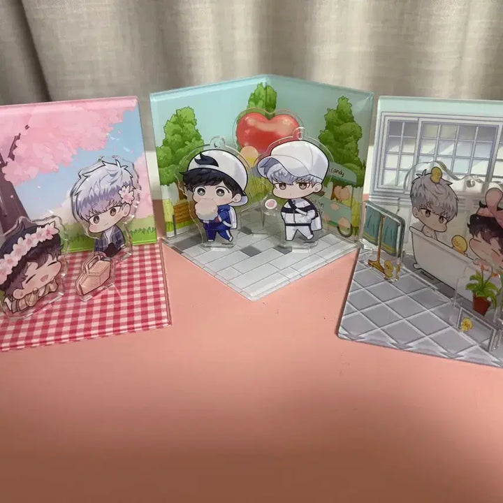 [BUNJANG] Winter Blossom Acrylic Stand Bundle Set / 겨울지나벚꽃 아크릴스탠드 일괄