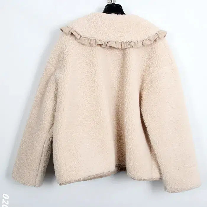 [BUNJANG] BG Frill Collar Poodle Jacket / 여성F/ 뽀글이 프릴카라 자켓BG 36-16