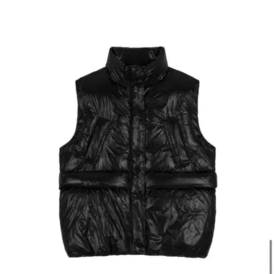 [BUNJANG] Aero Studio Black Padded Vest / Aero studio 블랙 패딩 조끼 새제품