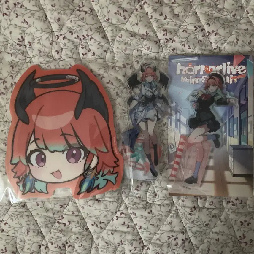 [BUNJANG] Hololive Takanashi Kiara Horror Live Pop-Up Goods Set / 홀로라이브 홀로EN 타카나시 키아라 호러라이브 팝업 굿즈 세트