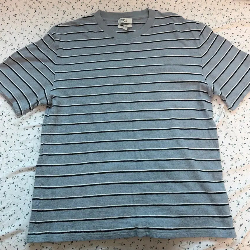 [BUNJANG] COS Striped Short Sleeve T-shirt L / 코스 cos 스트라이프 반팔 티셔츠 L