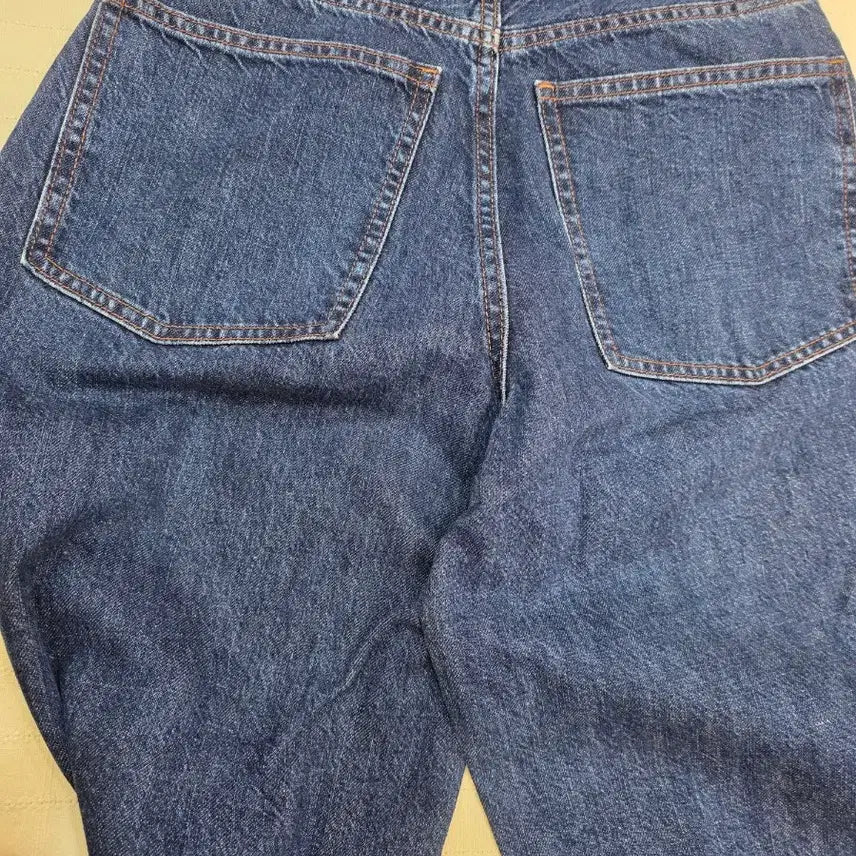 [BUNJANG] Uniqlo Denim Wide Pants / 유니클로 데님 와이드 팬츠