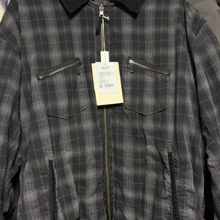 [BUNJANG] NCT Renjun Polyteller Check Blouson (Olive, First Edition) / 4)폴리테루 라미체크블루종 올리브 초판