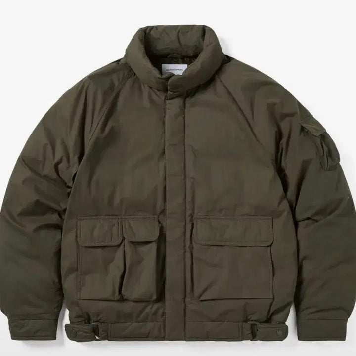 [BUNJANG] thisisneverthat Multi-Pocket Down Jacket Olive Brown M / 디스이즈네버댓 멀티포켓다운자켓 패딩 올리브 브라운 컬러 m사이즈