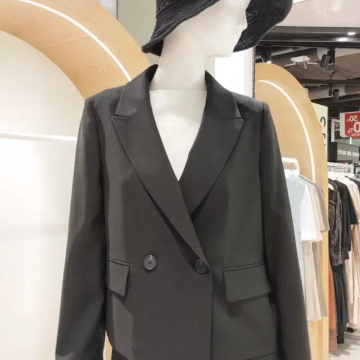 [BUNJANG] Olive des Olive Crop Black Jacket / (새제품)올리브 데 올리브 크롭 자켓