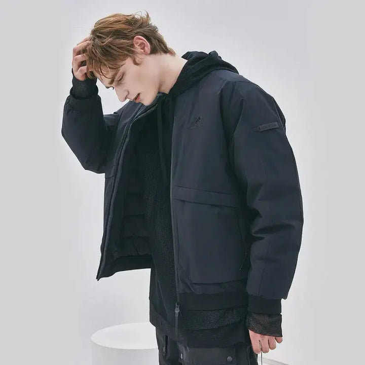 [BUNJANG] New Balance UNI Lightweight Blouson Down Jacket / 95 뉴발란스 New Balance UNI 경량 블루종 다운