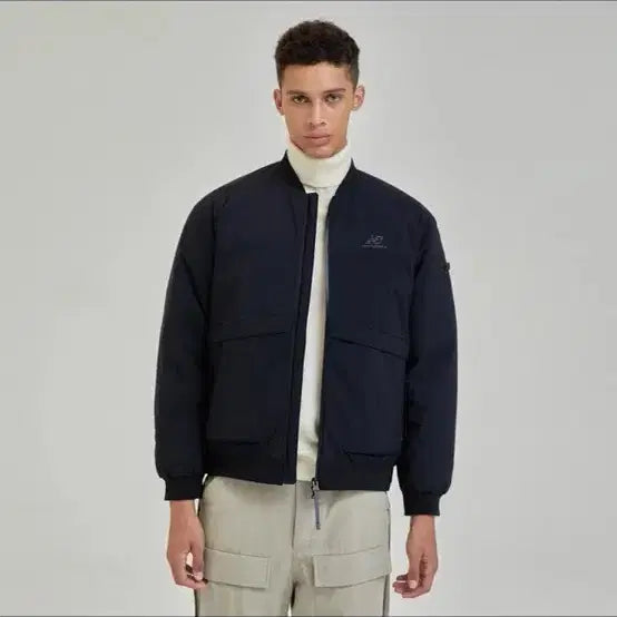 [BUNJANG] New Balance UNI Lightweight Blouson Down Jacket / 95 뉴발란스 New Balance UNI 경량 블루종 다운