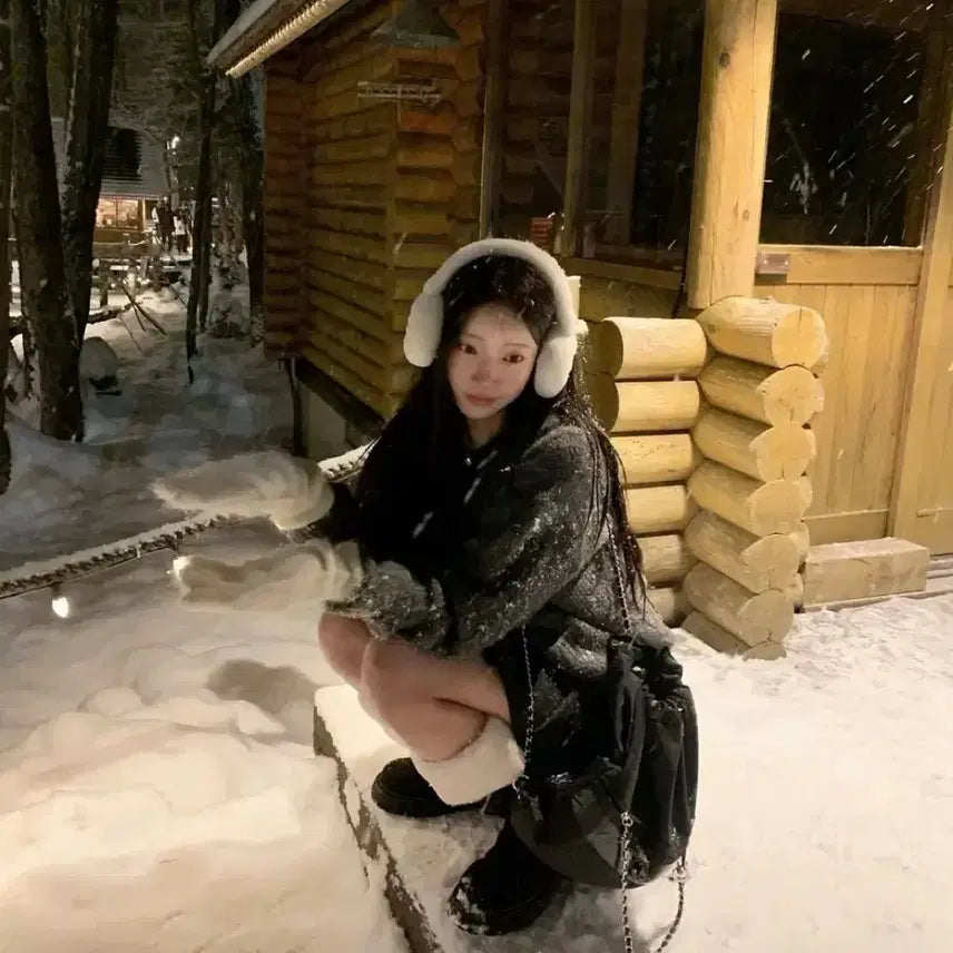 [BUNJANG] Leeds 퍼부츠 240 / [새상품] 샵리즈 leeds 사입 퍼부츠 240