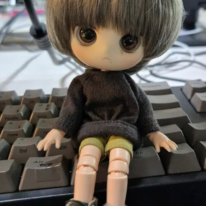 [BUNJANG] Lemon Head Obitsu Body Doll Set / 레몬 헤드+ 오비츠 바디