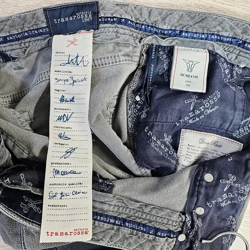 [BUNJANG] Sartoria Tramarossa D80 Jeans / 사르토리아 트라마로사 d80