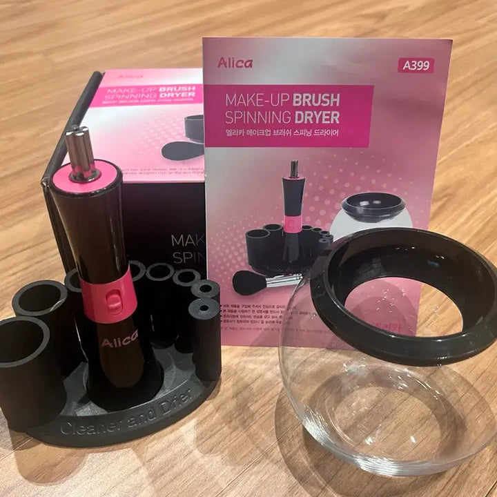 [BUNJANG] Elica Makeup Brush Cleaner and Spinning Dryer / 엘리카 메이크업 브러쉬 클렌저 스피닝 드라이어