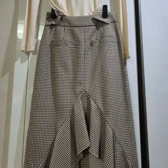 [BUNJANG] Lucky Chouette Atelier Ruffle Long Skirt / 새상품)럭키슈에뜨 아뜰리에  러플 롱스커트36