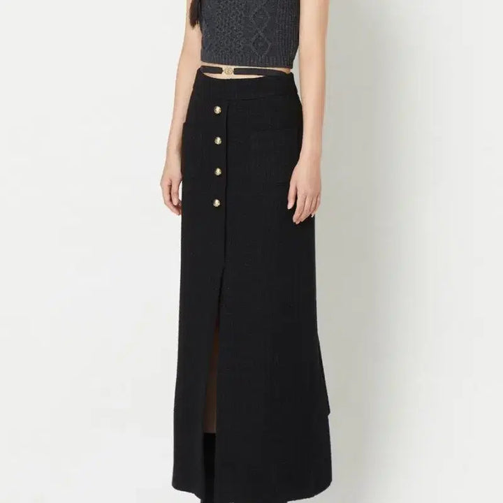 [BUNJANG] Lucky Chouette Atelier Ruffle Long Skirt / 새상품)럭키슈에뜨 아뜰리에  러플 롱스커트36