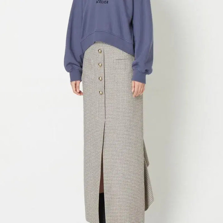 [BUNJANG] Lucky Chouette Atelier Ruffle Long Skirt / 새상품)럭키슈에뜨 아뜰리에  러플 롱스커트36
