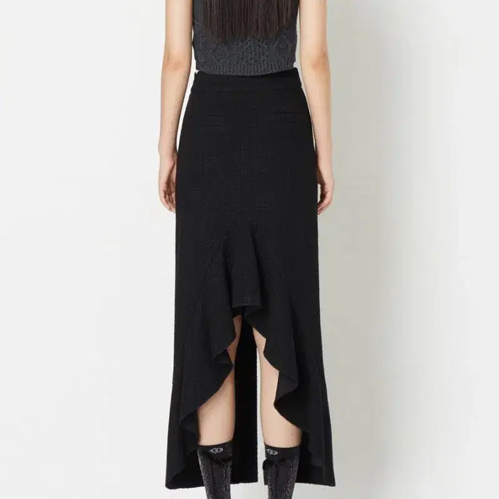 [BUNJANG] Lucky Chouette Atelier Ruffle Long Skirt / 새상품)럭키슈에뜨 아뜰리에  러플 롱스커트36